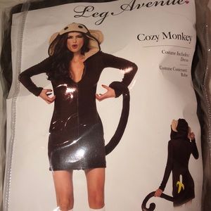 Cozy monkey Halloween costume
